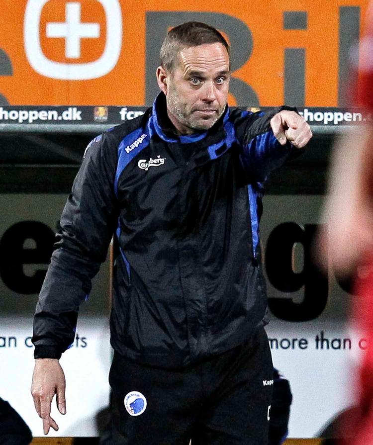 pres. FCK's træner Cartsen V. Jensen så sit hold sidde på meget af spillet, mens FC Nordsjælland scorede kampens enlige mål i topopgøret. 
