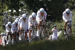 trumf. I holdløb var Alex Rasmussen e vigtig temposætter for Team HTC-Highroad, og nu er det danskeren, der får den bedste plads for Garmin-Barracuda i Giroens prolog i Herning. 