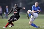 SKIFTE. En pokalkamp mod Jægersborg en blandt de 160 kampe Adigun Salami har spillet for FC MIdtjylland. 