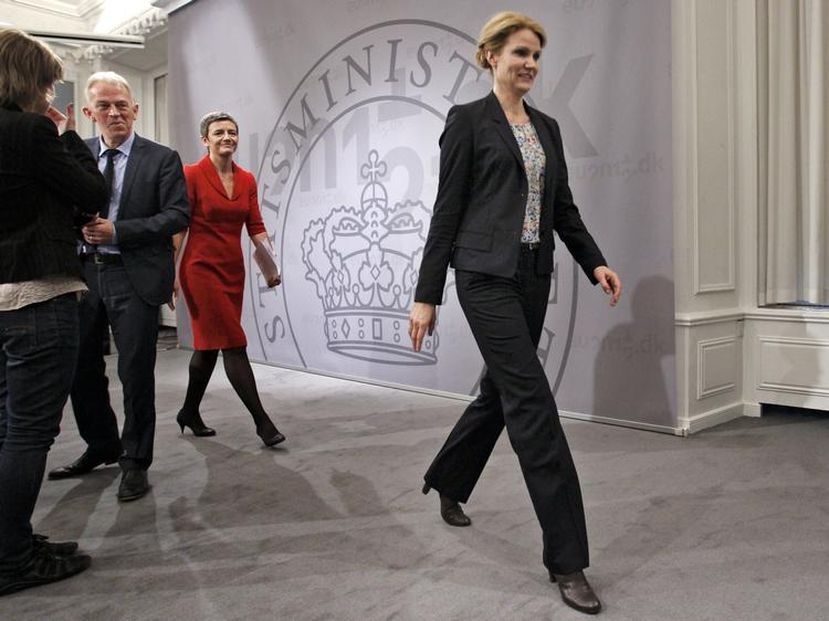 FREMTID. Det var i dag første gang, at regeringen skulle fremlægge en økonomisk plan på mellemkort sigt. 