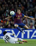 Skadet. Puyol har spillet 99 landskampe. Nummer 100 kan meget vel blive en afskedskamp. 