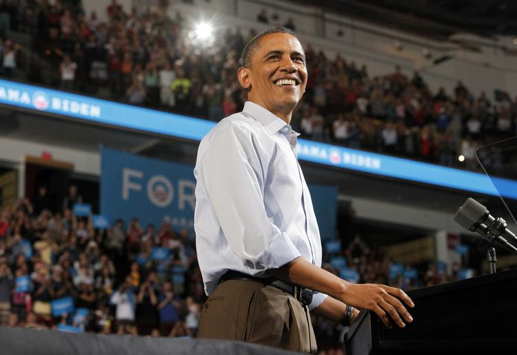 KAMPKLAR. Barack Obama indleder nu for alvor sin kampagne for at blive genvalgt som USA's præsident. 