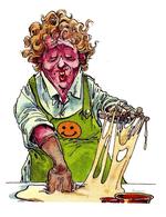 Djærve. Tegning fra bogen: Roald Als 