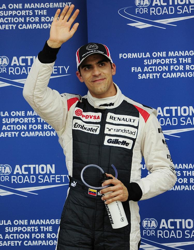 Uventet. Pastor Maldonado kørte sin første sejr hjem i Formel 1. 