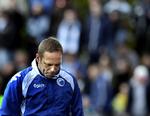 Dobbeltfunktion. Carsten V. Jensen har siden vinterpausen været både træner og sportsdirektør. FCK gik ind til foråret med et plus på fire point i forhold til FCN. Den margin kan i aften ændres til et point i FCN's favør, hvis Farum-klubben slår OB. 