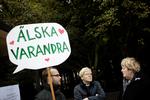 Protest. I Bydelen Nydala i Malmø blev et af ofrene for serieskytten skudt i ryggen. Dengang gik mange på gaden i protest mod drabene og de mange drabsforsøg på personer med indvandrerbaggrund. 