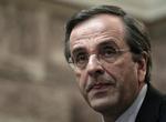 Comeback. Partileder Antonis Samaras fra Nyt Demokrati kan glæde sig over, at grækerne tilsyneladende er ved at vende tilbage til det konservative parti, der kæmper for at holde Grækenland i euroen. 