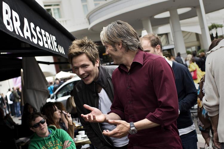 Fødselar. Vinterberg er i den grad ankommet til Cannes. I dag, 19. maj, på hans 43-års fødselsdag. 
