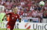 dyrt. Arjen Robben var en af Bayerns største syndere med flere vildskud og et brændt straffespark. 