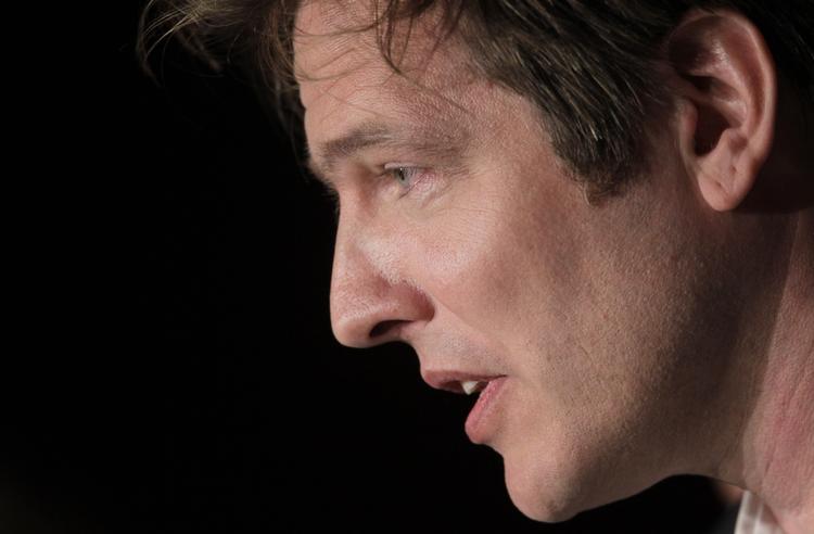Stolt. Thomas Vinterberg fremhævede bl.a. på pressemødet, at han er meget stolt af sin film og af, at den er blevet udtaget til Cannes Film Festival. 