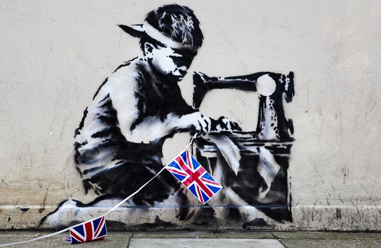 Konflikt. Verdens mest berømte street art-kunstner, Banksy, melder sig ind i tvisten mellem gadekunstnere og OL-arrangørerne i London. 