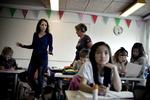 Boom. Udgifterne til privatskoler stiger markant. Her er det privatskolen Sankt Pauls Skole i Taastrup. (arkiv) 