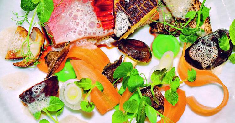 MUMS. Maden på Dyvig Badehotel er finere fransk gourmet. 