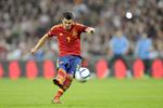 SKADET. I november spillede David Villa mod England på Wembley, men måneden efter blev Barcelonaspilleren skadet under VM for klubhold. 