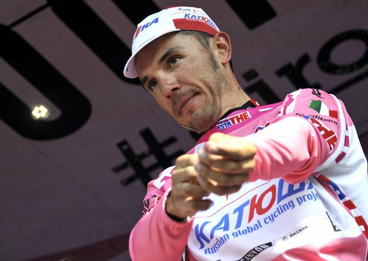 Førende. Rodriguez kører ind i den sidste Giro-uge med trøjen og favoritværdigheden. 