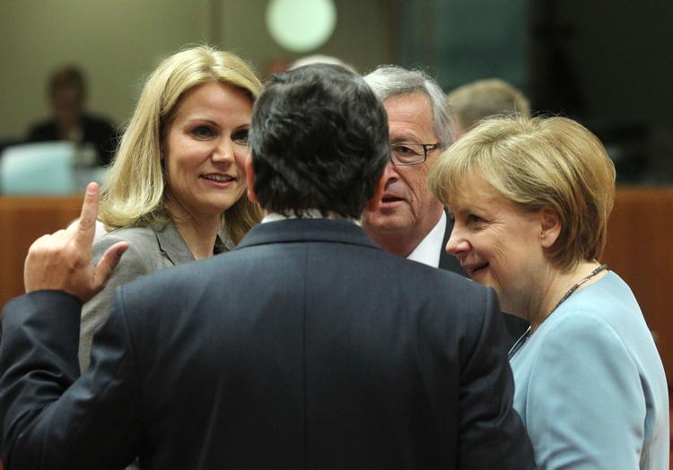Topmøde. Statsminister Helle Thorning (S) ved aftenenes topmøde i Bruxelles. 