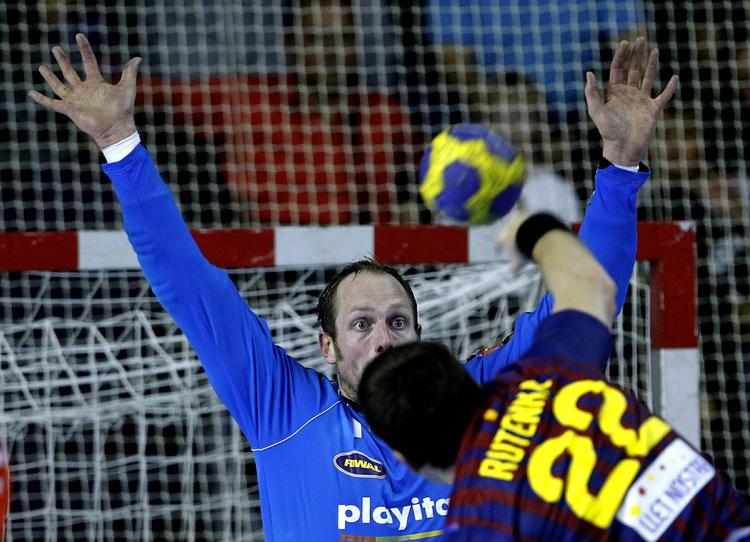 Verdensklasse. Kasper Hvidt og AG København besejrede Barcelona i kvartfinalerne. 