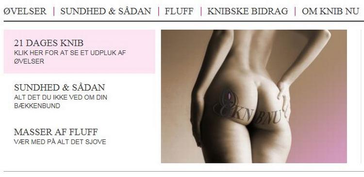 Vejledende. På knibnu.dk kan du blandt andet få 21 tips til at få et bedre fungerende underliv. (foto: knibnu.dk) 