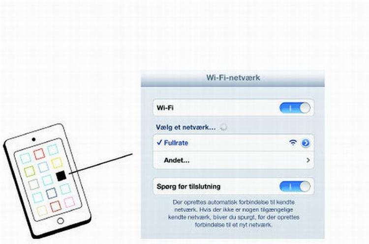 Det kan være svært at gennemskue, om smartphonen benytter gratis wifi, den dyre dataforbindelse eller et fremmed netværk. 