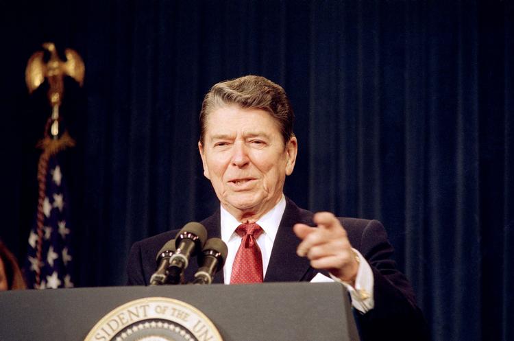 Aflyst. Forhenværende præsident Ronald Reagans blod er ikke længere til salg. 