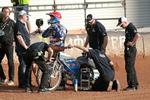 disket. Nicki Pedersen klar til start under gårsdagens grandprix i Göteborg. 