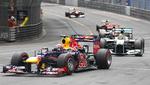pole. Mark Webber i Red Bull-bilen fik sin anden sejr i Monaco med dagens triumf. 