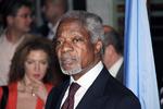 Mægler. FN's tidligere generalsekretær Kofi Annan ankom i dag til Damaskus med en svær opgave foran sig. 
