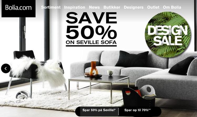 Ubæredygtigt. Designbutikken Bolia er en af de butikker, der er havnet på Verdens Skoves sorte liste. 