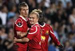 VIDERE. Twente i Holland er næste stop for den nykårede danske mester Andreas Bjelland (tv.). 