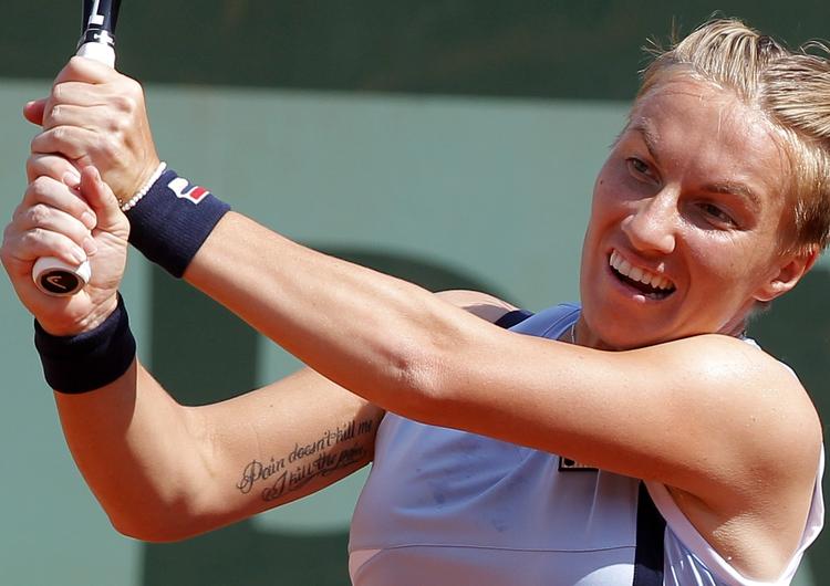 Optur. Med dagens sejr må Svetlana Kuznetsova affinde sig med, at være en outsider til titlen i Paris. 