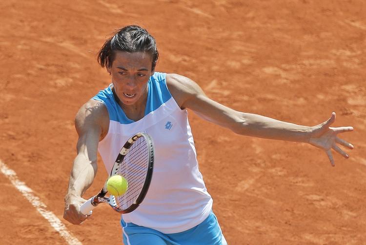 maratonkamp. En af grusspillets bedste, italienske Francesca Schiavone, er sendt ud af Franch Open af verdens nummer 63. 