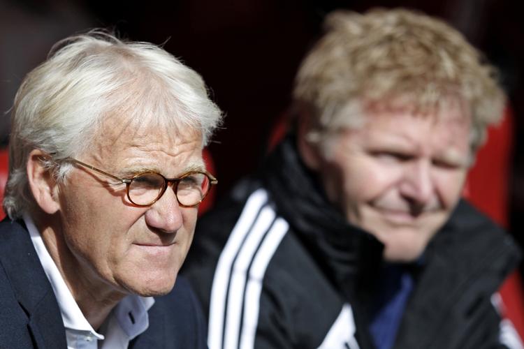 TILFREDS. »Det var vigtigt, at vi på dette tidspunkt fik en sejr«, siger Morten Olsen efter kampen mod Australien. 