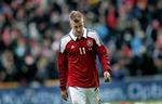 SKUFFET. Nicklas Bendtner mener selv, at målmand Stephan Andersen oftere havde bolden i fødderne end ham selv. 