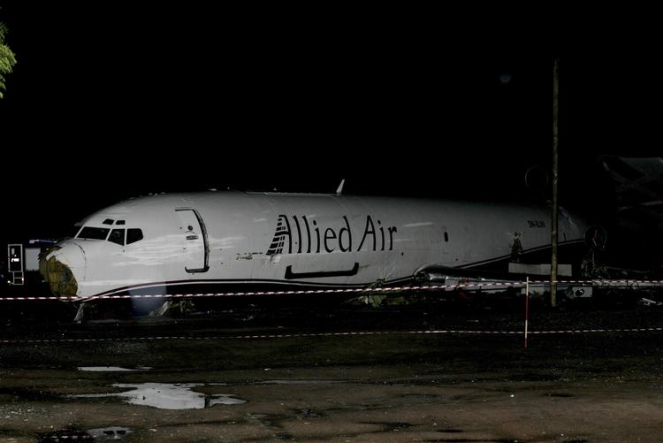 Tragedie. Mindst 10 mennesker er omkommet ved flystyrtet i Ghana. 