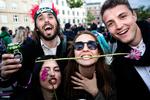 festen. Glade Distortion-gæster på Vesterbro i København. 