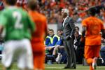 Fokus. Bert van Marwijk sagde efter 6-0-sejren, at det kommende møde med Danmark nok ikke bliver lige så let som kampen mod Nordirland. 
