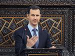 oprør. For første gang længe under den 15 måneder lange opstand i Syrien, viste den syriske præsident Bashar Al-Assads sig i går offentligt. Det skete i parlamentet i hovedstaden Damaskus, hvor han holdt tale. 