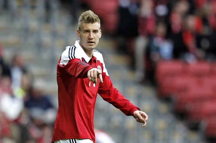support. Nicklas Bendtner er glad for den støtte, som danske fans vil give i Ukraine. 