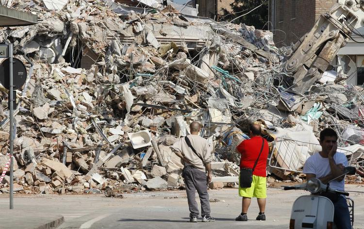 TILFÆLDIGT. Et jordskælv kan lige så godt ske i Italien som et hvilket som helst andet sted i Europa i den kommende tid, mener seismolog. 