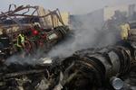 Styrt. Helikopteren fra Dancopter var den første på stedet, da nigeriansk passagerfly styrtede. 