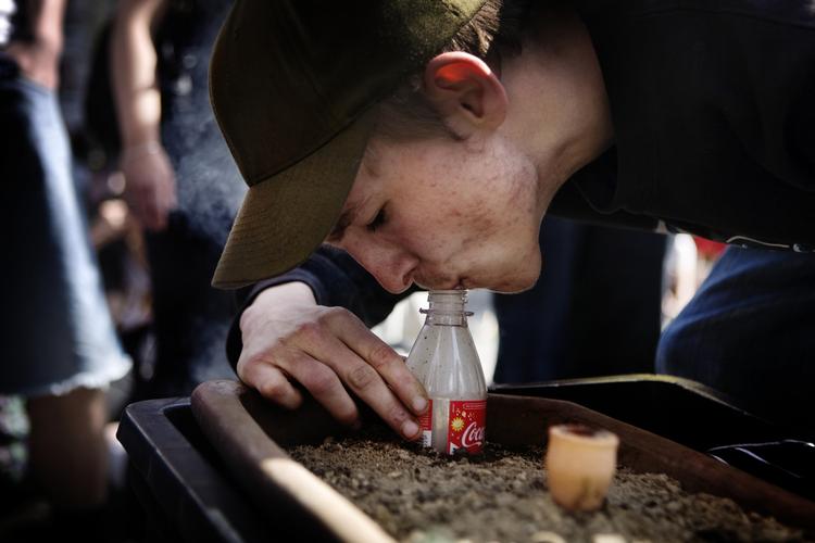 Ryger. Hashhandlen er vendt tilbage til Christiania for fuld styrke. 