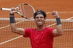 Jubel. Det var Rafael Nadals 50. sejr i French Open-sammenhæng i karrieren 