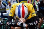Favorit. Bradley Wiggins har ingen grund til at kigge ned i jorden. Briten er blandt feltets absolut bedste disciplinen 'contre-la-montre' - kampen mod uret. 