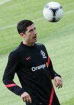 Målmager. Robert Lewandowski skal sørge for de polske scoringer. Hans scoringsgennemsnit på landsholdet (14 mål i 42 kampe) kan dog ikke sammenlignes med Borussia Dortmund-tallene. 