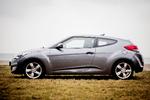 ASYMMETRISK. Hyundai Veloster har en dør i den ene side men to i den anden. 