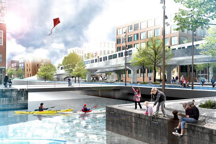 Fremtidskvarter. Århusgadekvarteret bliver Københavns nye bæredygtige bydel med plads til 350.000 etagemeter blandet bolig og erhverv. 