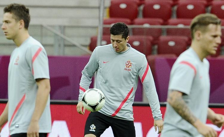 TOPSCORER. Det er Robert Lewandowski, der skal scorer Polens mål. 