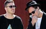 Nik&amp;Jay.  Den danske hiphopduo er  blot et af mange bands, som ikke kan høres på Bibzoom, fordi pladeselskabet Universal ikke vil være med. 