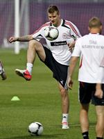 portugaldræber. Nicklas Bendtner har en specielt god statistik i kampe mod Portugal. 