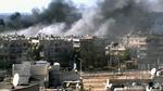 Krig. Den syriske hær fortsætter kampagnen mod oprørerne. Her ses angiveligt billeder af bomberamte bygninger i Homs, som nyhedsbureauet AP krediterer Bambuser/Homslive. 